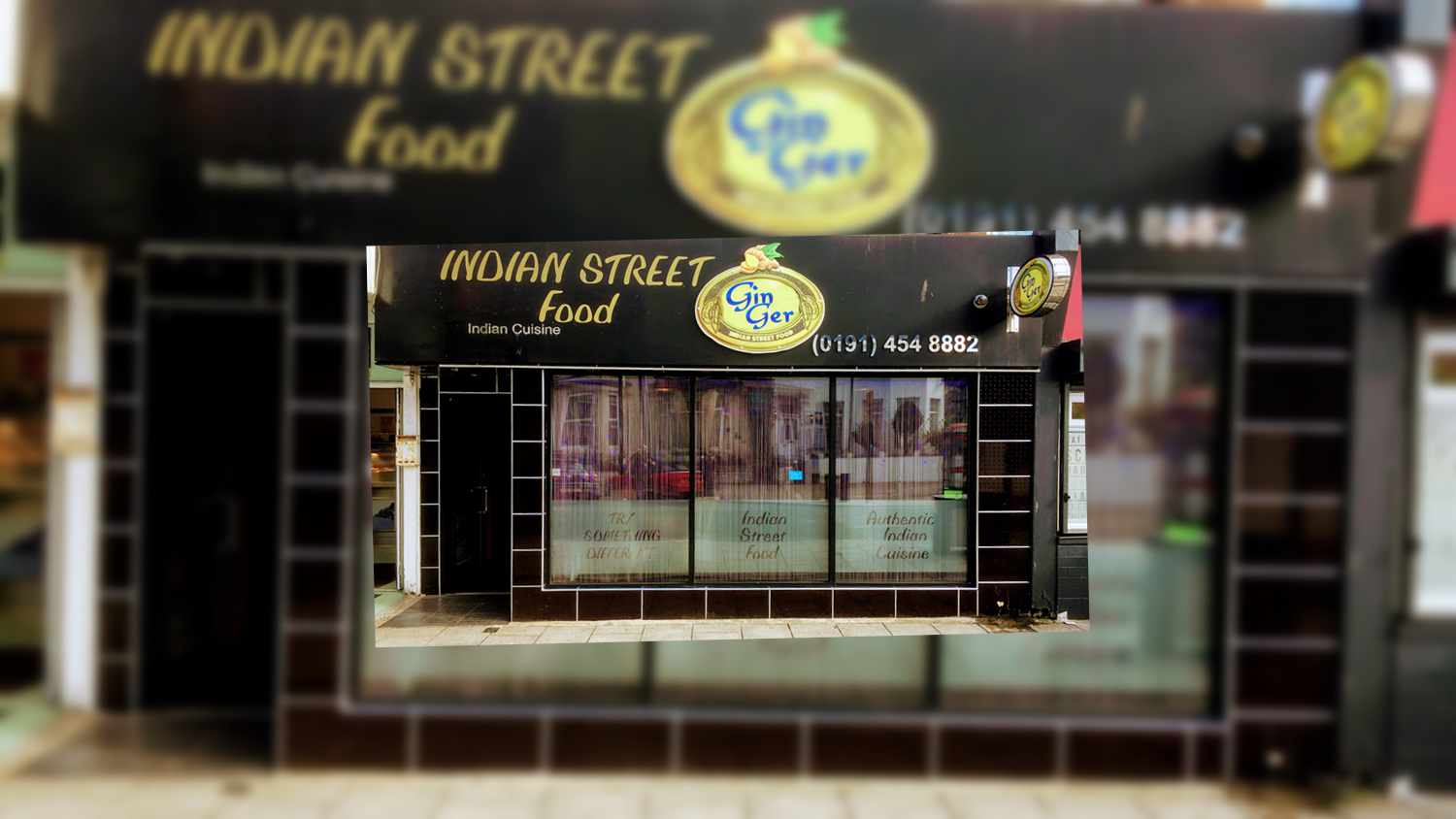 Ginger Indian Street Food banner image